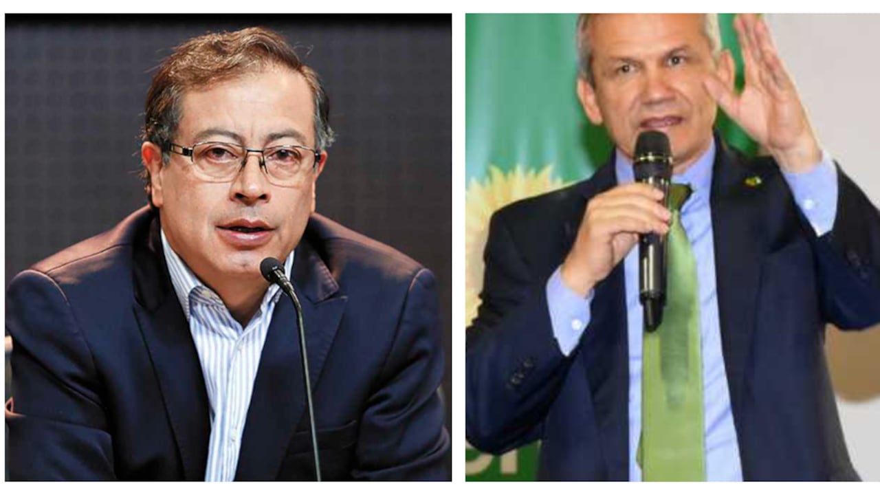 Gustavo Petro y Carlos Ramón González.