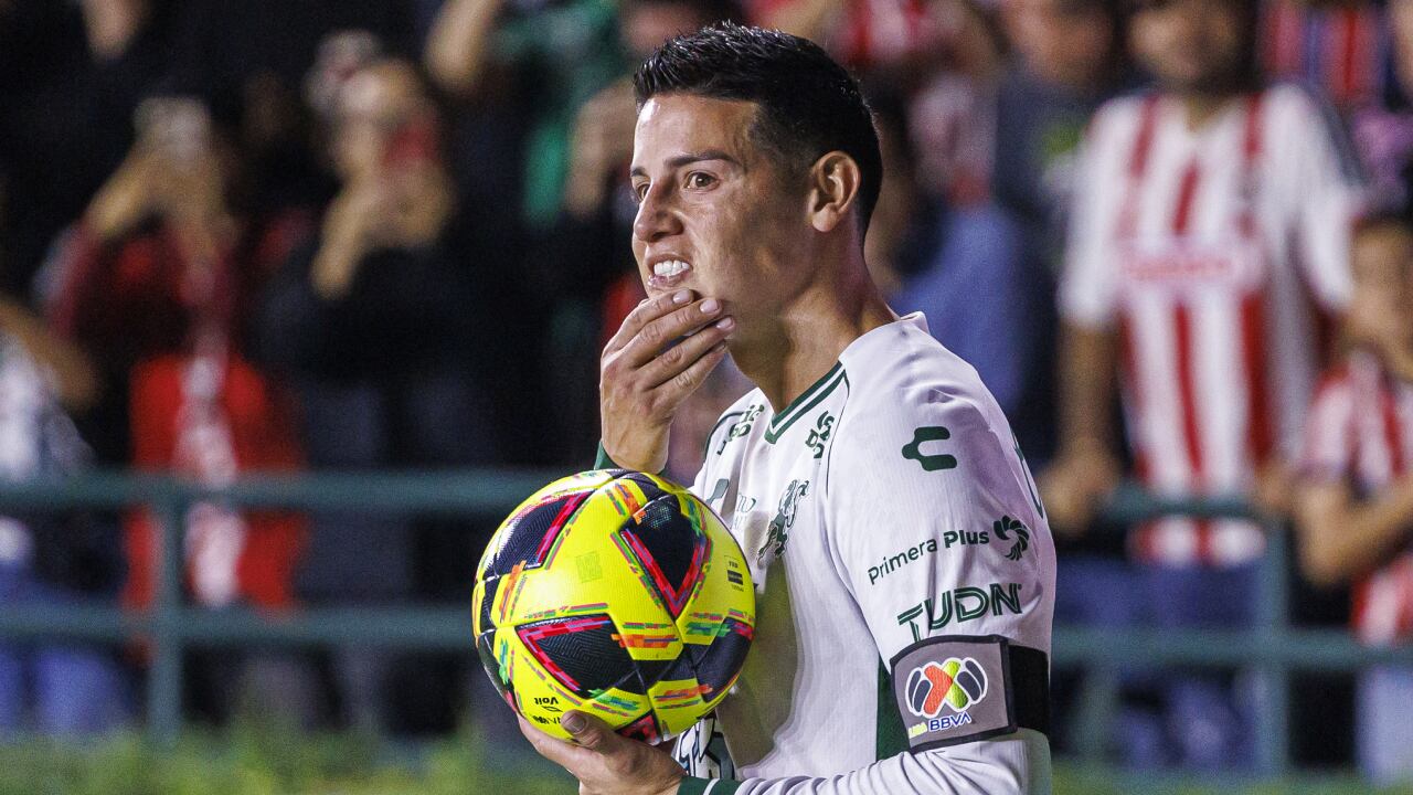 James Rodríguez, volante colombiano del Club León