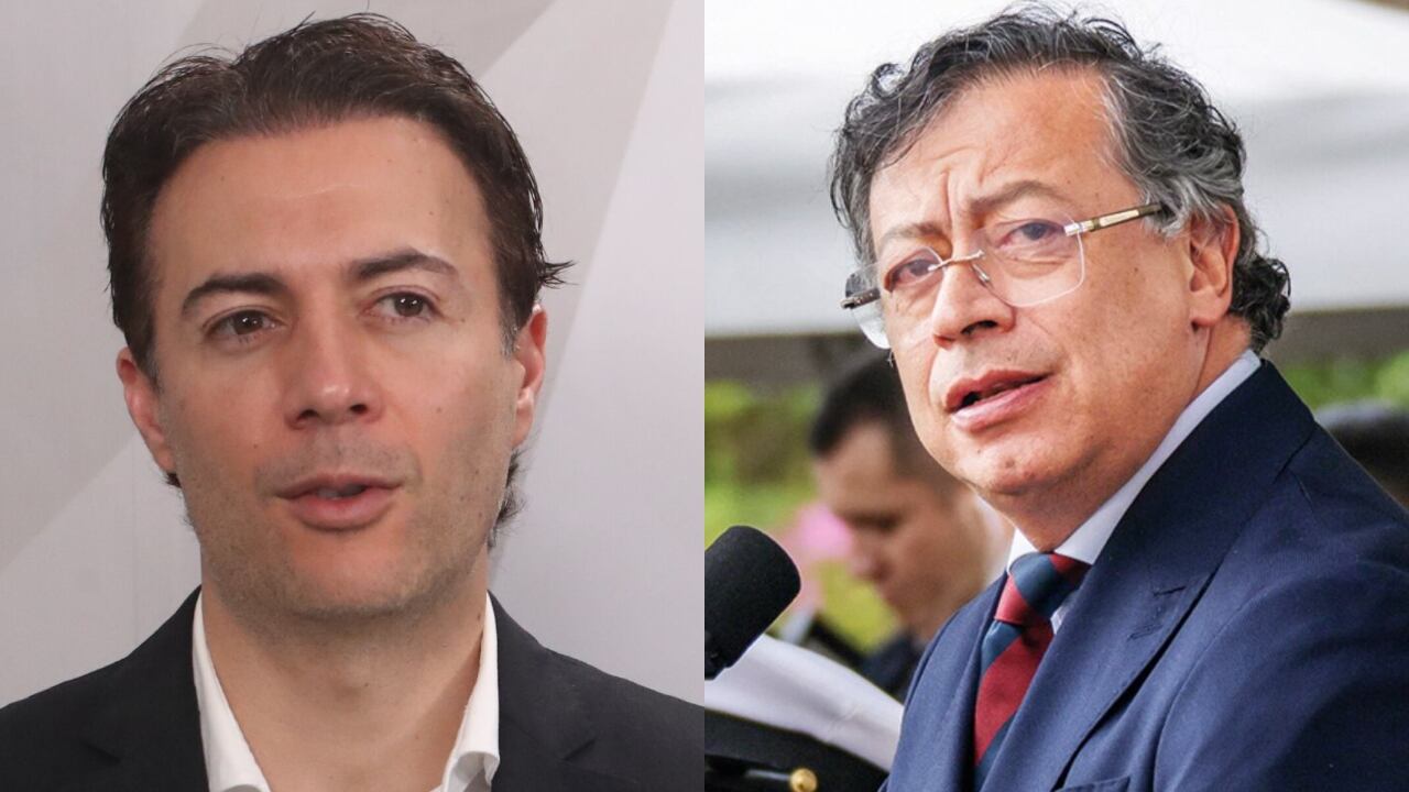 Daniel Quintero y Gustavo Petro.
