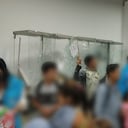 Comunidad indígena dentro de la Alcaldía de Medellín.