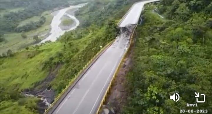 Invías analiza lo ocurrido en el puente Los Grillos