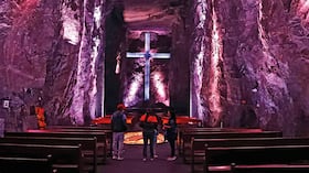 la Catedral de Sal, en Zipaquirá