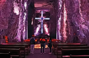 la Catedral de Sal, en Zipaquirá