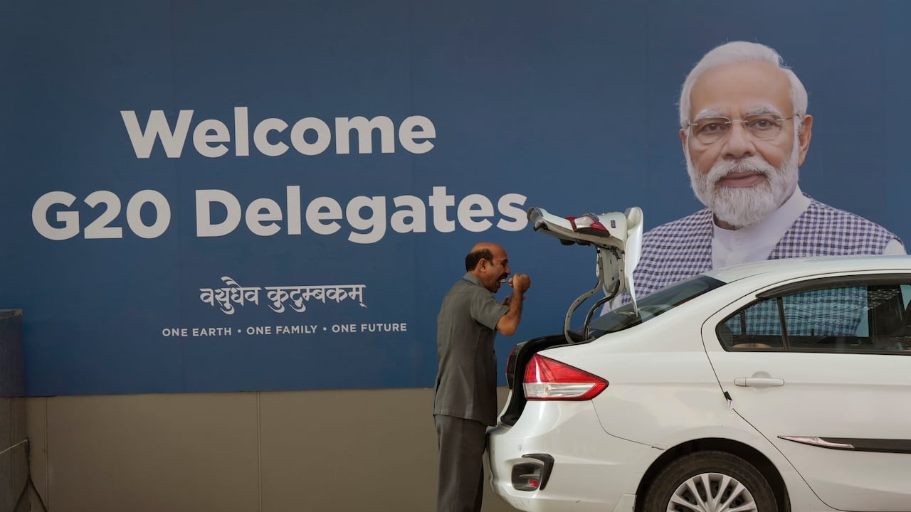 El G20 este año se desarrolla en India.