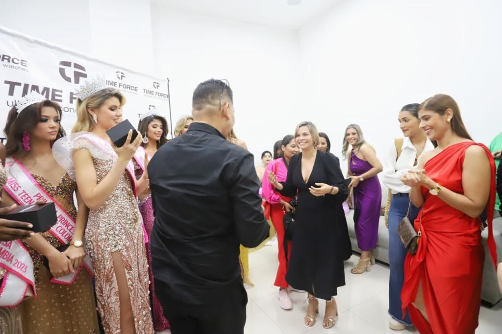 La velada dejó momentos gratos para las participantes