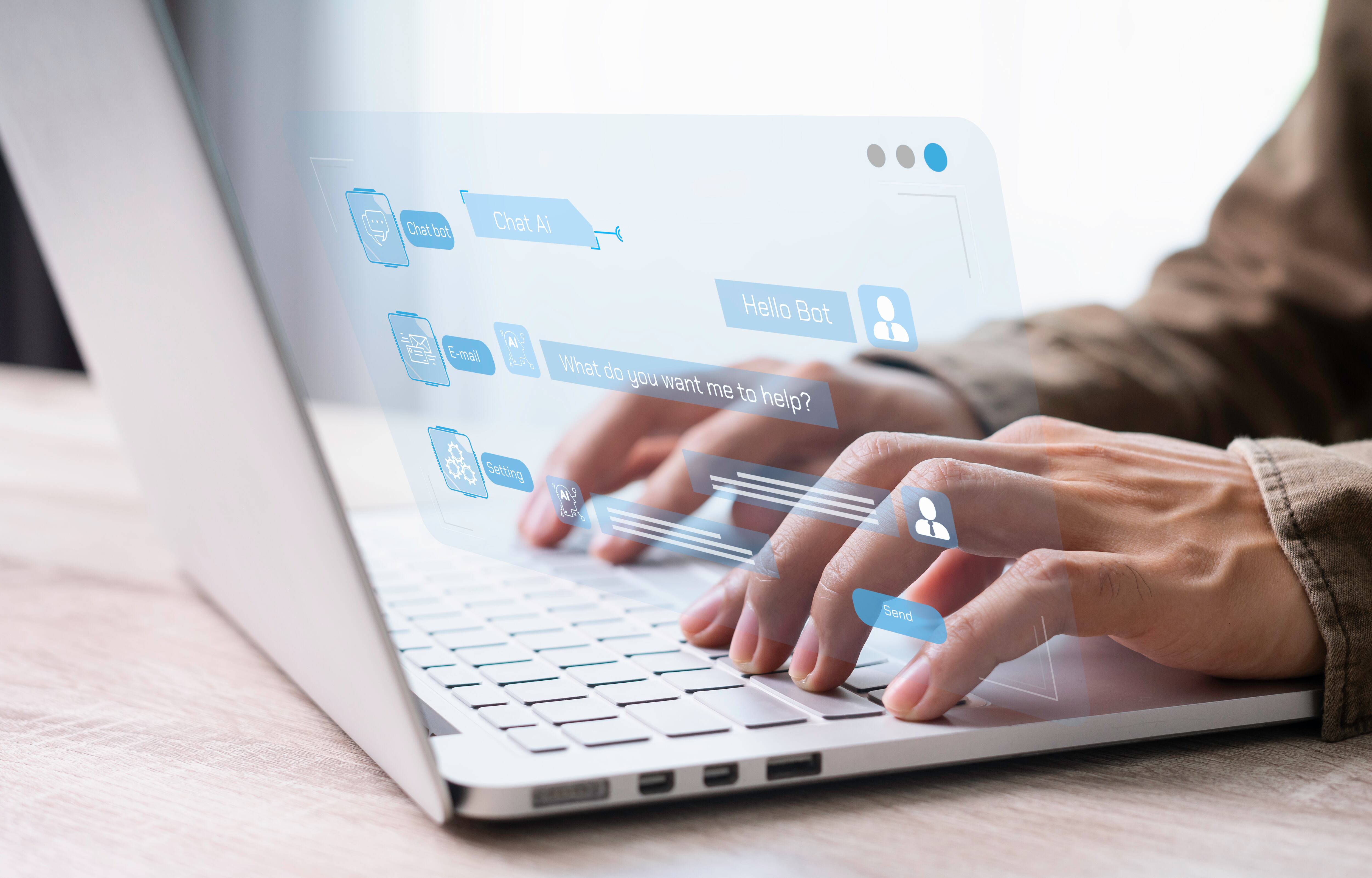 Chat Bot Service Concept - Enhancing Customer Experience with Virtual Assistant