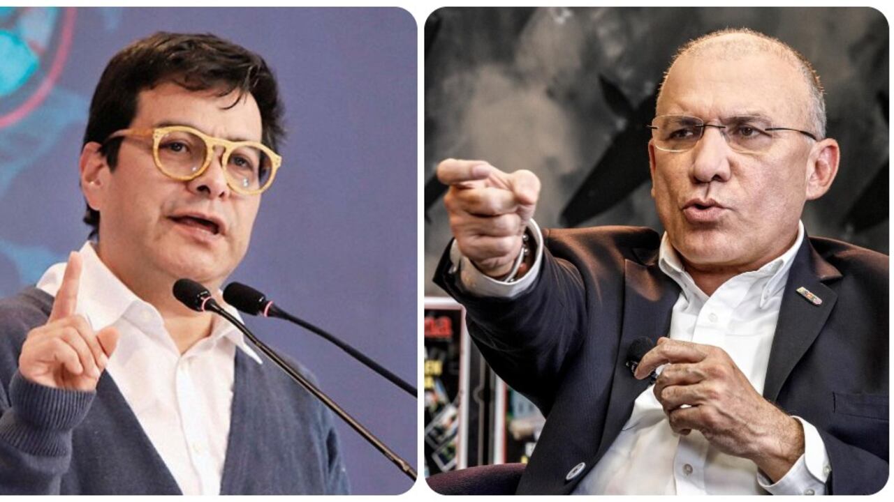 Danilo Rueda y Roy Barreras.