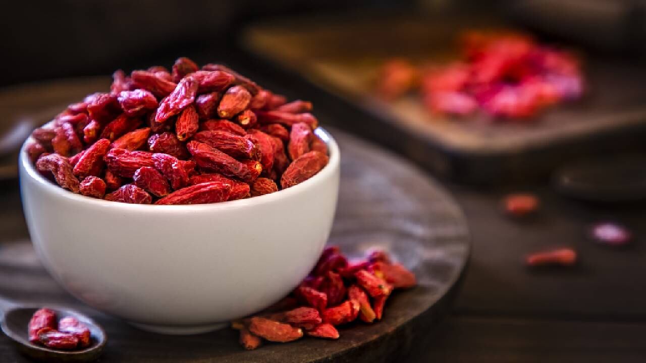 Bayas de goji.