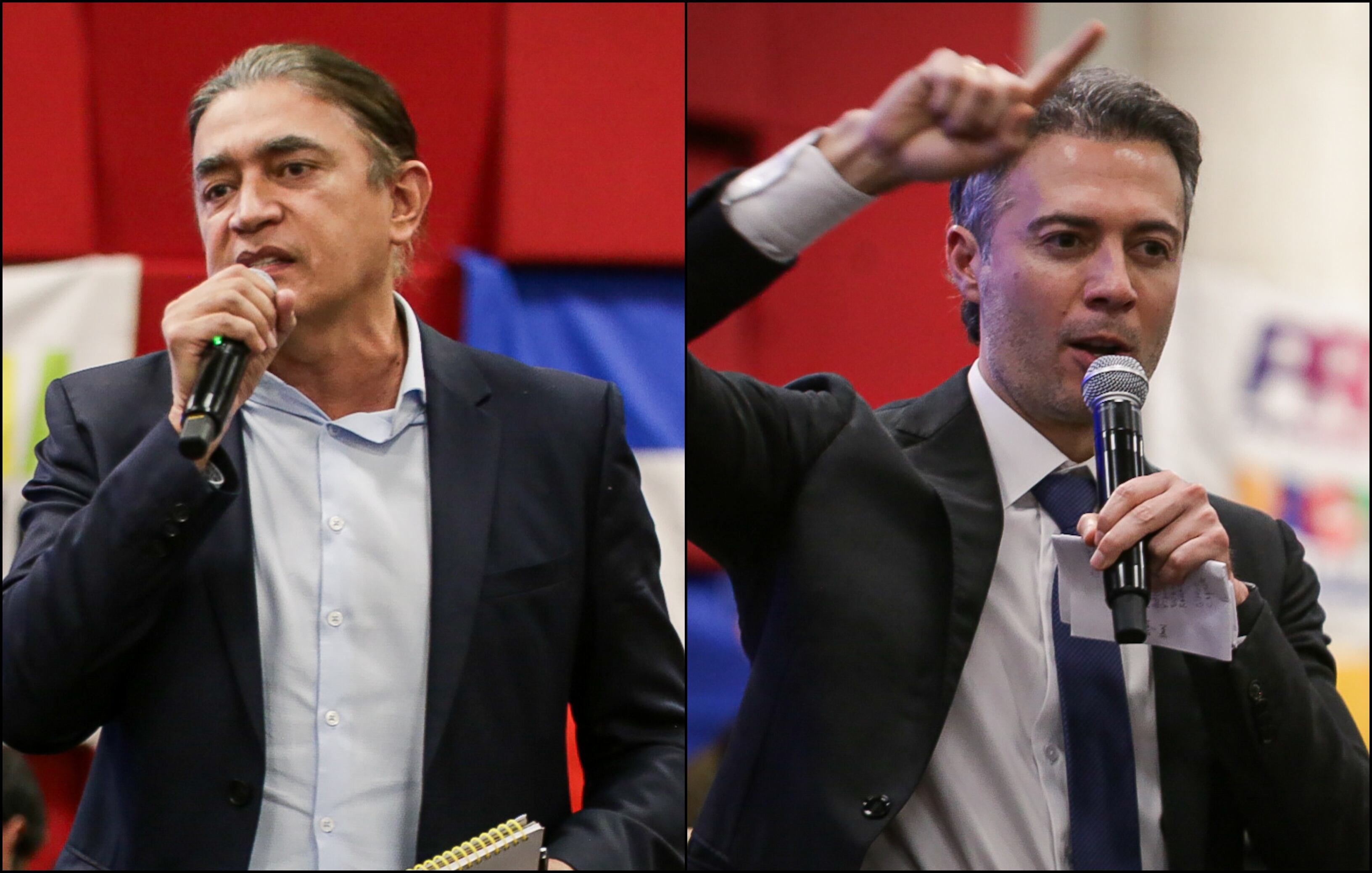 Gustavo Bolívar y Daniel Quintero