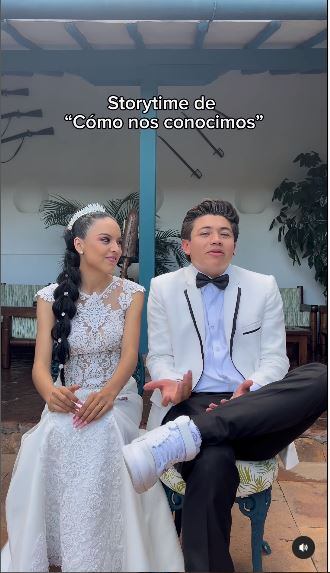 Jim Velásquez y Nicol Triana se conocieron por redes sociales