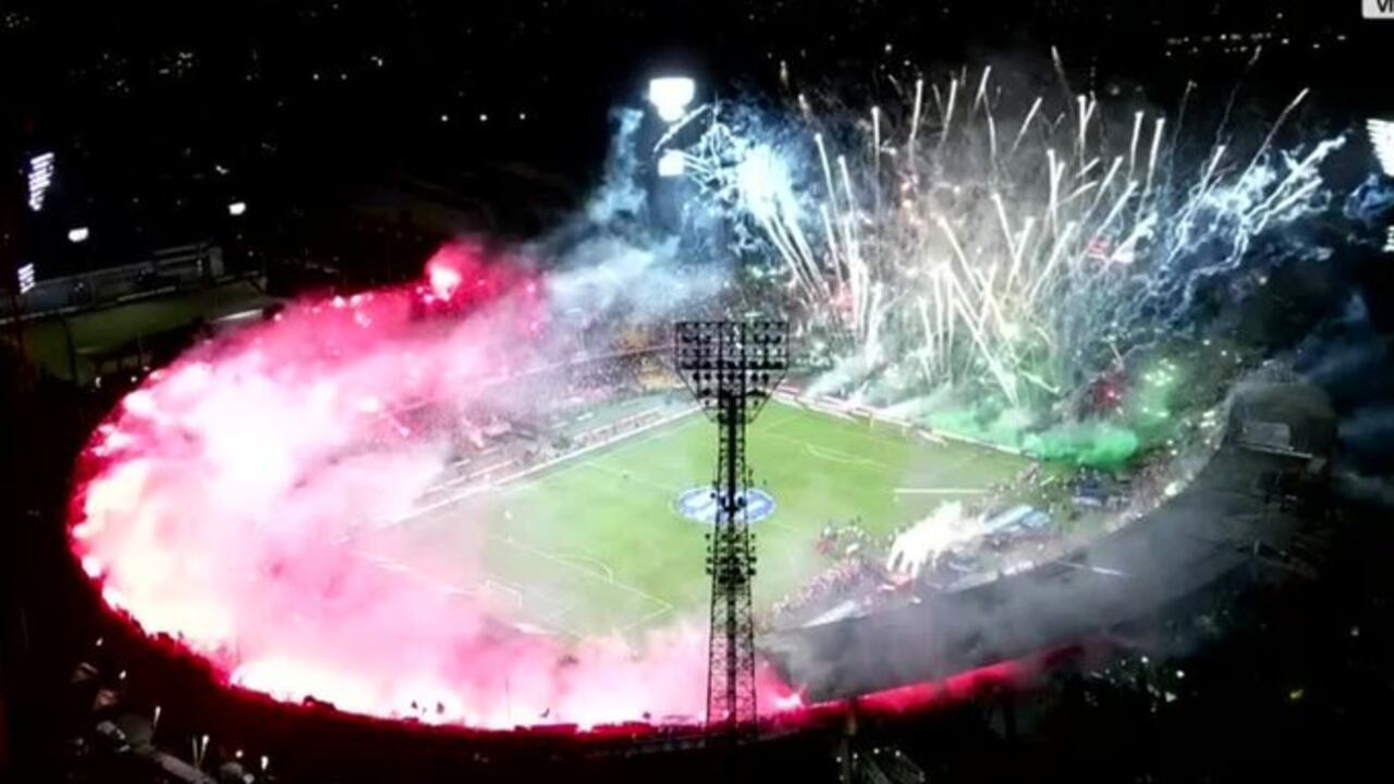 Fiesta en el estadio