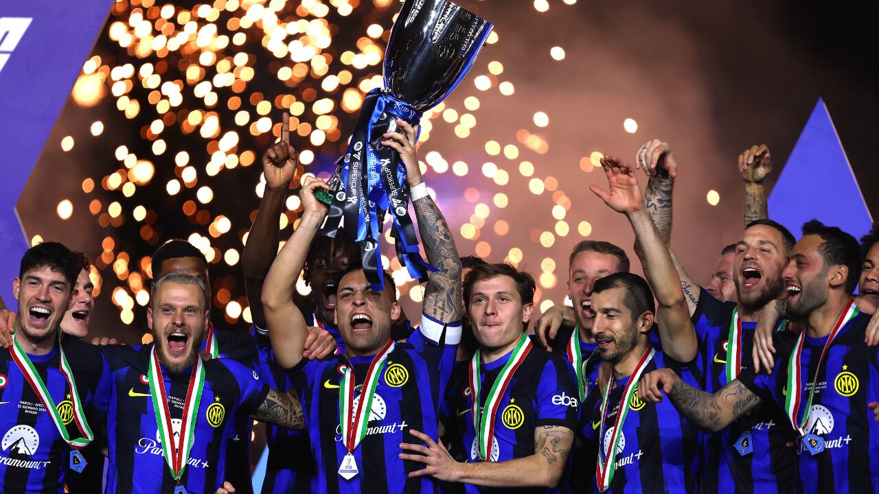 Inter de Milán conquistó la Supercopa de Italia ante el Napoli