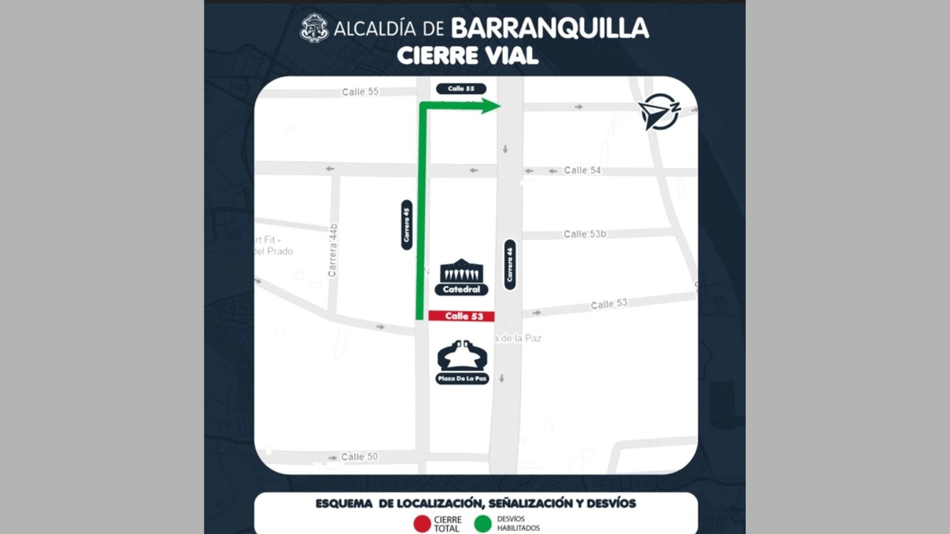 Las autoridades de tránsito recomiendan utilizar rutas alternas y planificar los desplazamientos durante los días del Festival de la Salchipapa en Barranquilla.