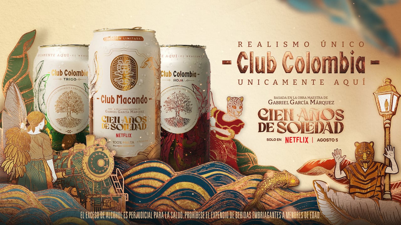 Club Colombia y Netflix celebran el orgullo colombiano con esta colección de edición limitada.