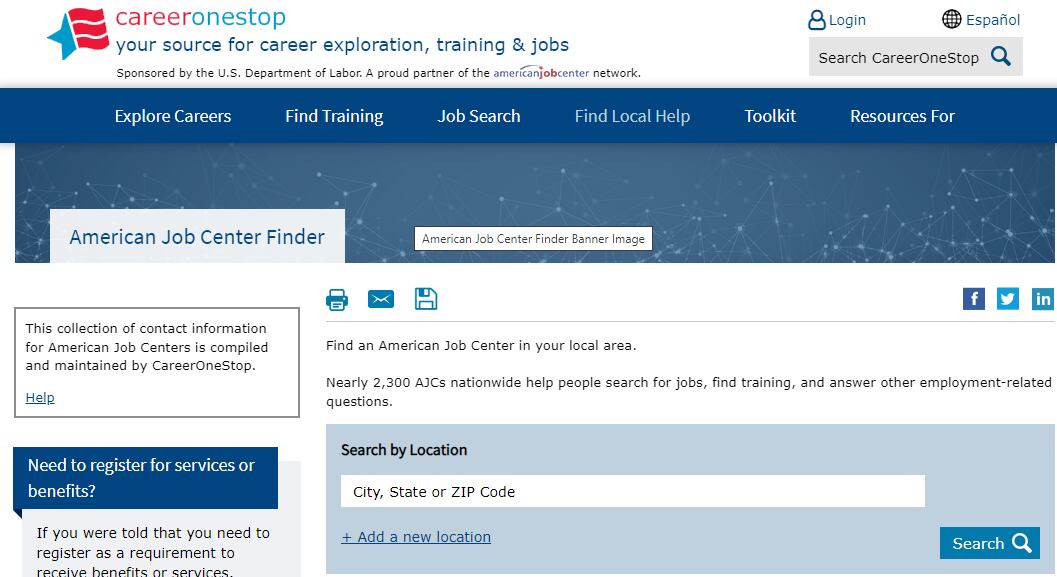 careeronestop es una de las plataformas más usadas.