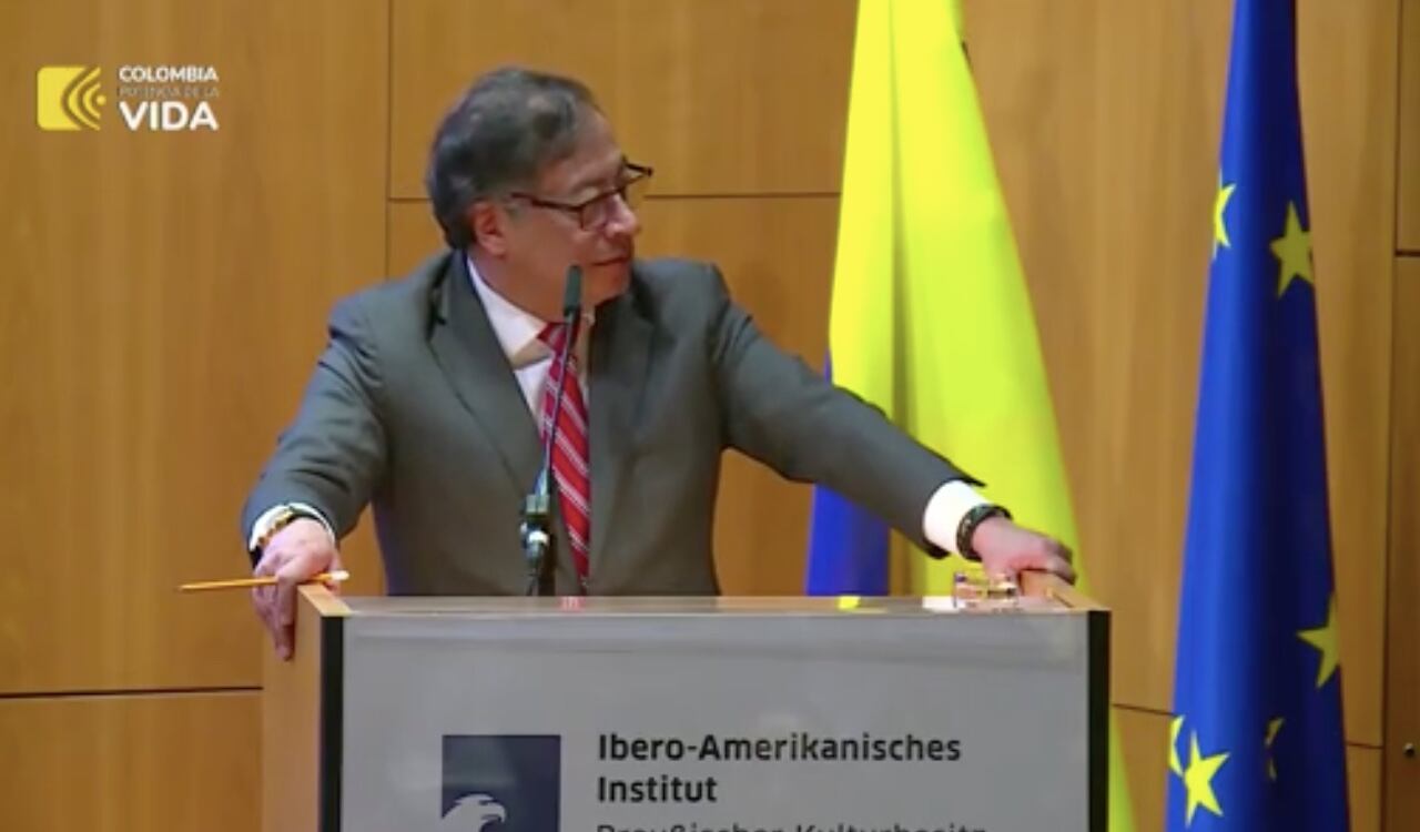 El presidente Petro desde Alemania