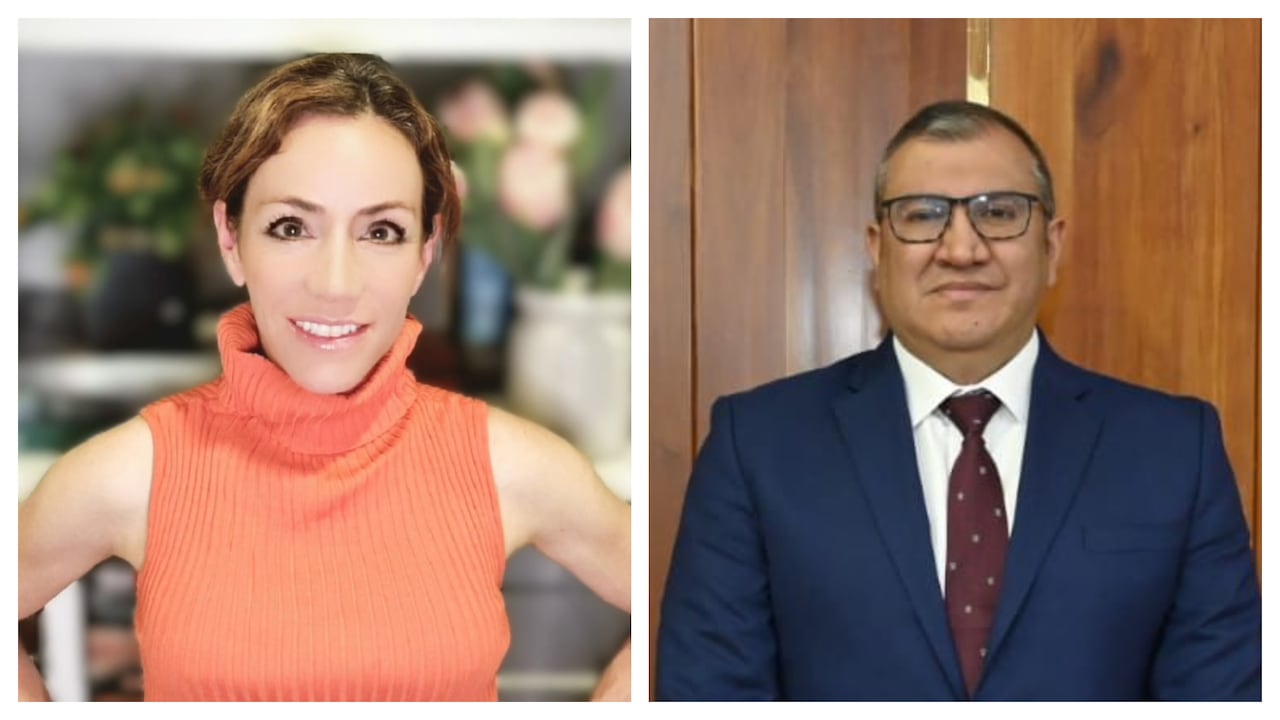 Claudia Escobar se refirió a su antiguo compañero de despacho, Miguel Efraín Polo.