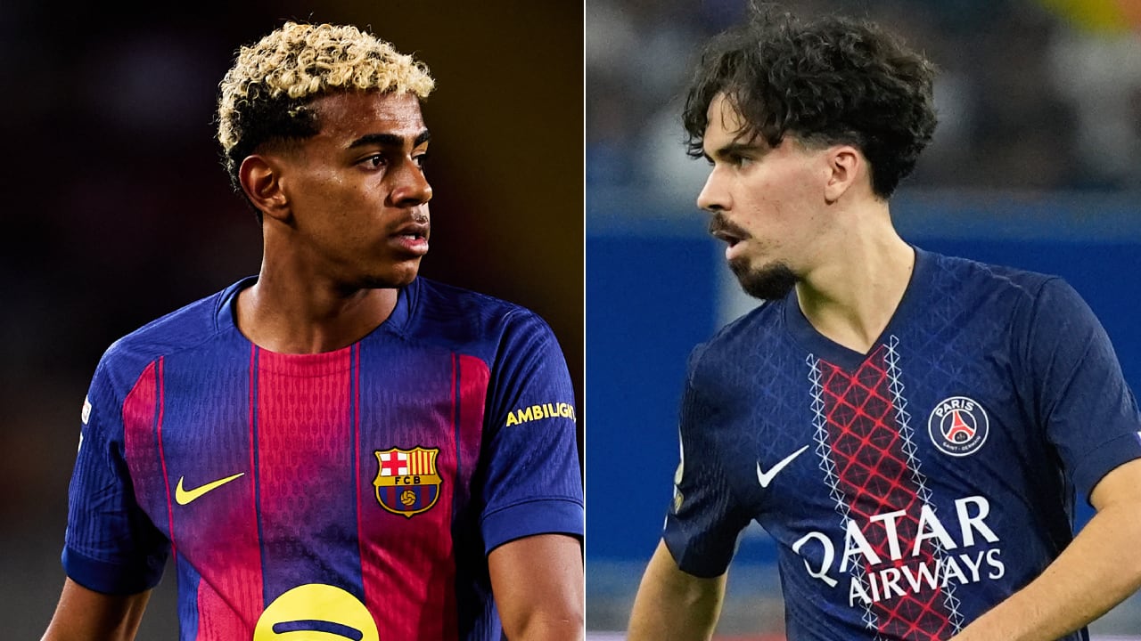 Lamine Yamal vs. Vitinha, duelo esperando entre Barcelona y PSG