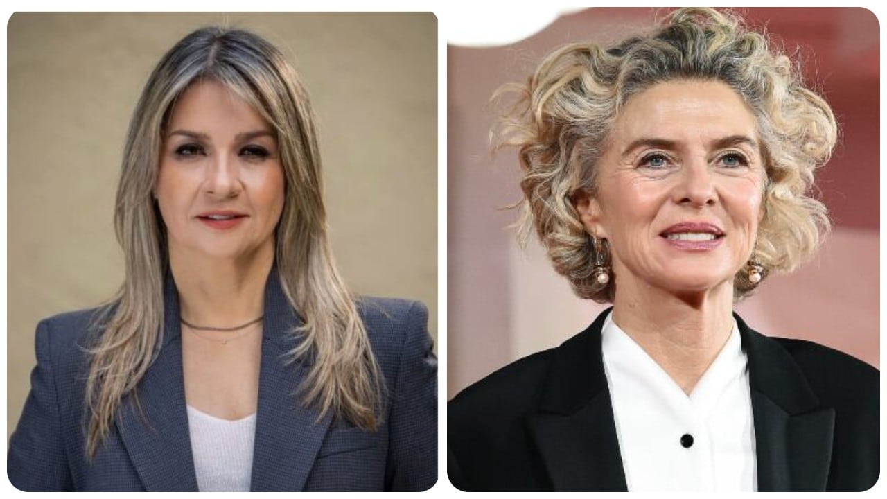 Vicky Dávila y Margarita Rosa de Francisco.