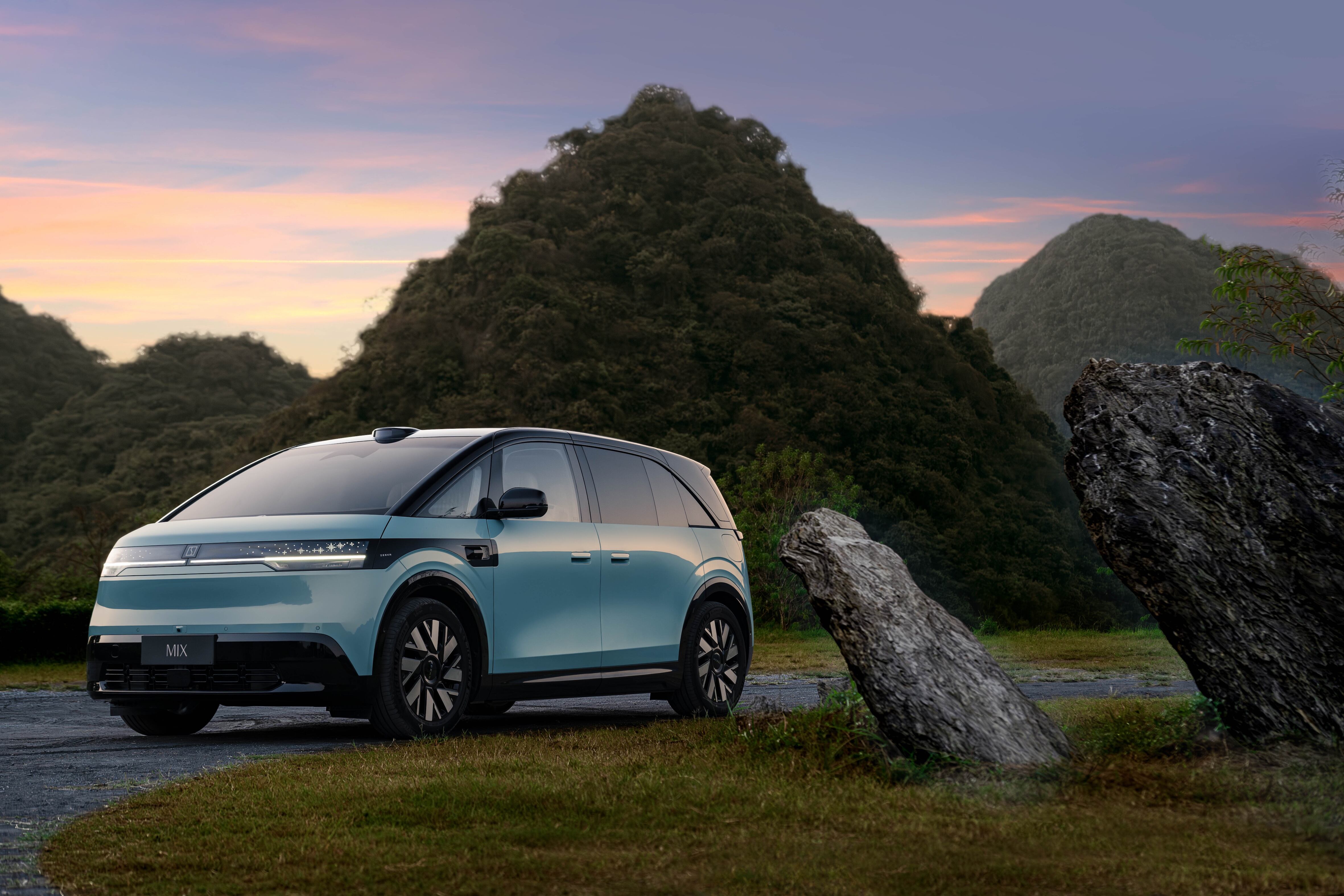 Los modelos eléctricos 7X y MIX de Zeekr fueron los destacados de la marca de lujo de origen chino.