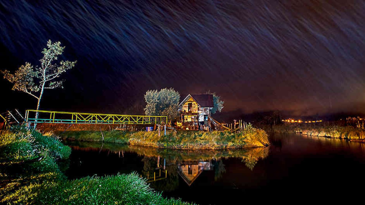 Felipe Martínez, director de la película, eligió la laguna como locación principal.