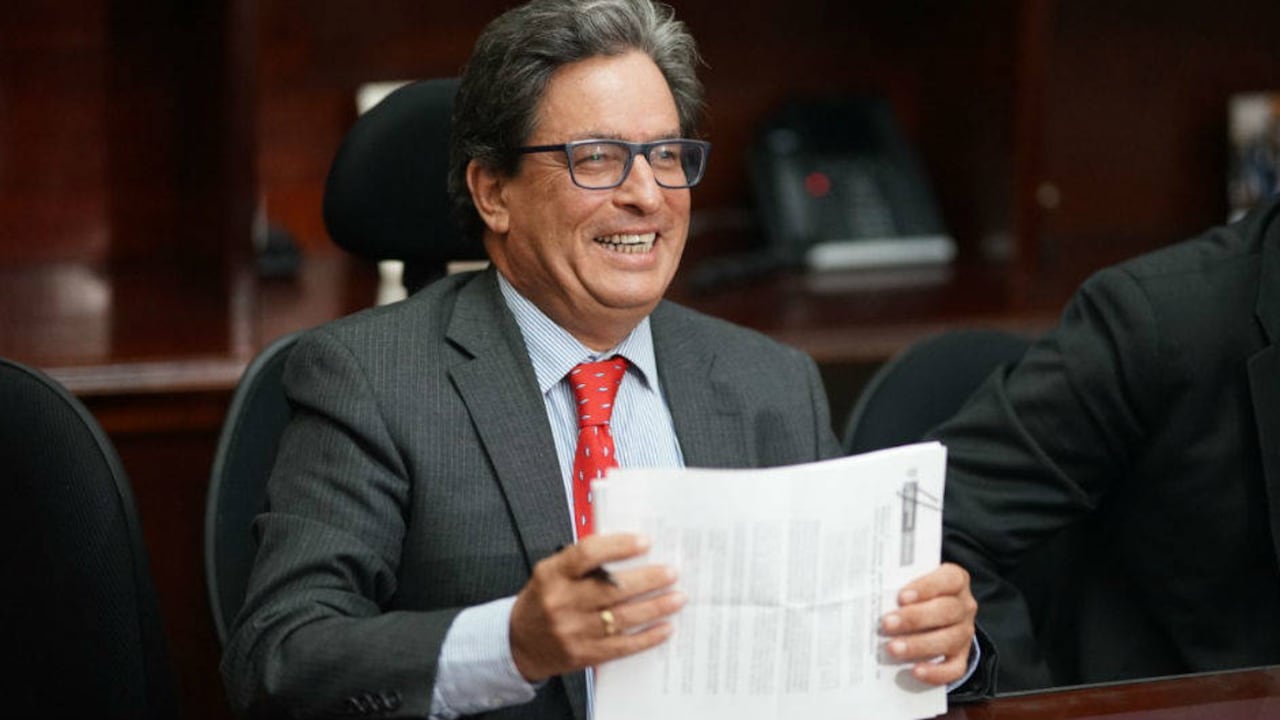 Ministro de Hacienda, Alberto Carrasquilla. (Suministrada)