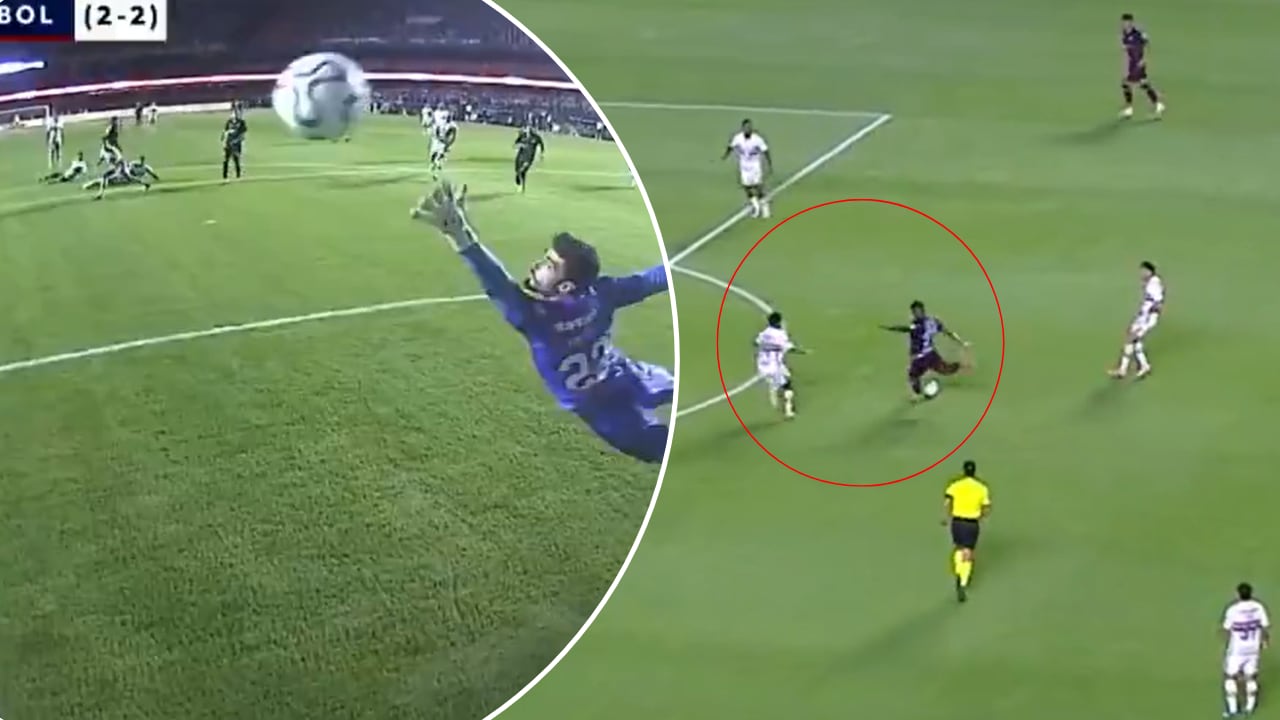Dairon Asprilla anotó el golazo de la jornada en Copa Sudamericana.