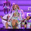 STOCKHOLM, SWEDEN - MAY 10: (Editorial Use Only) (Exclusive Coverage) Beyoncé performs onstage during the opening night of the “RENAISSANCE WORLD TOUR” at Friends Arena on May 10, 2023 in Stockholm, Sweden. (Photo by Kevin Mazur/Getty Images for Parkwood)