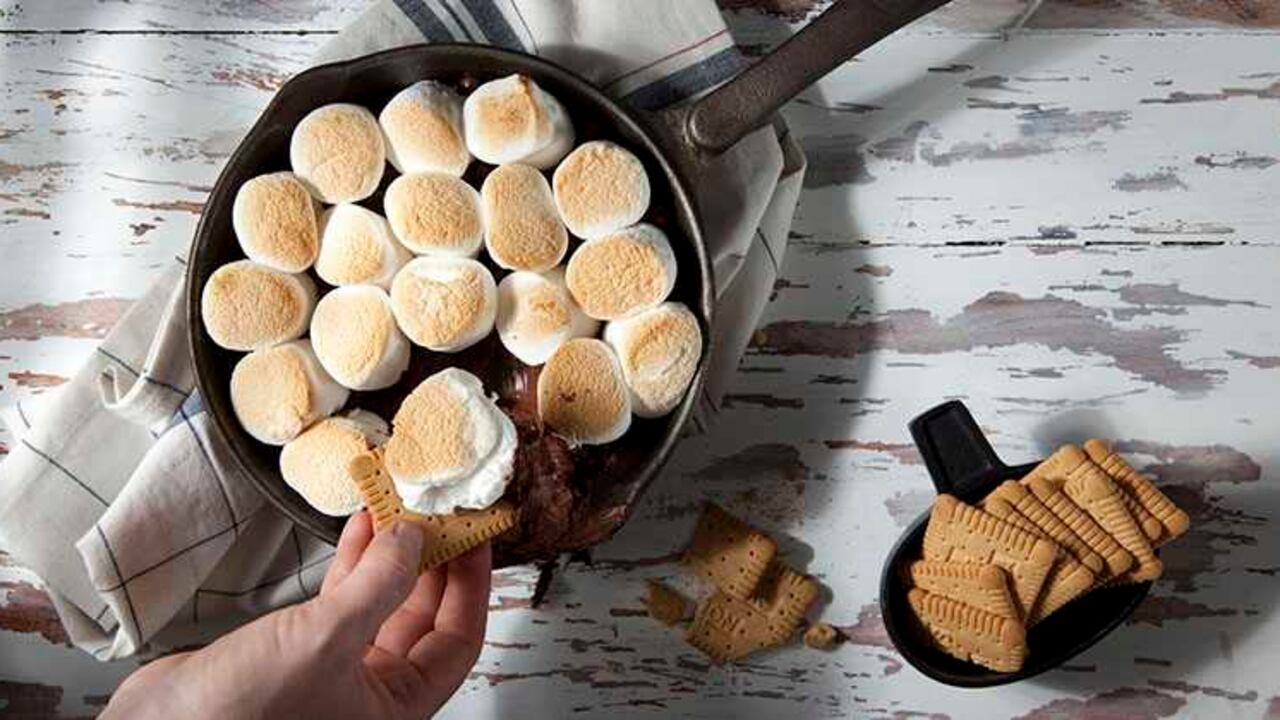 Masmelos y chocolate. Una perfecta combinación.