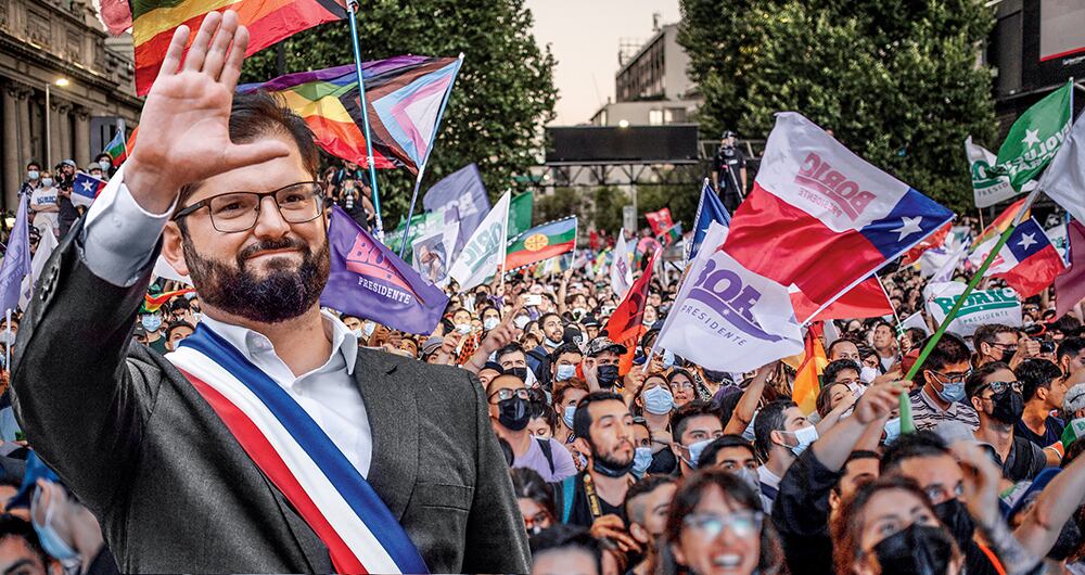 Gabriel Boric, a pesar de comenzar apenas su mandato, ha perdido diez puntos de aprobación en tan solo una semana.