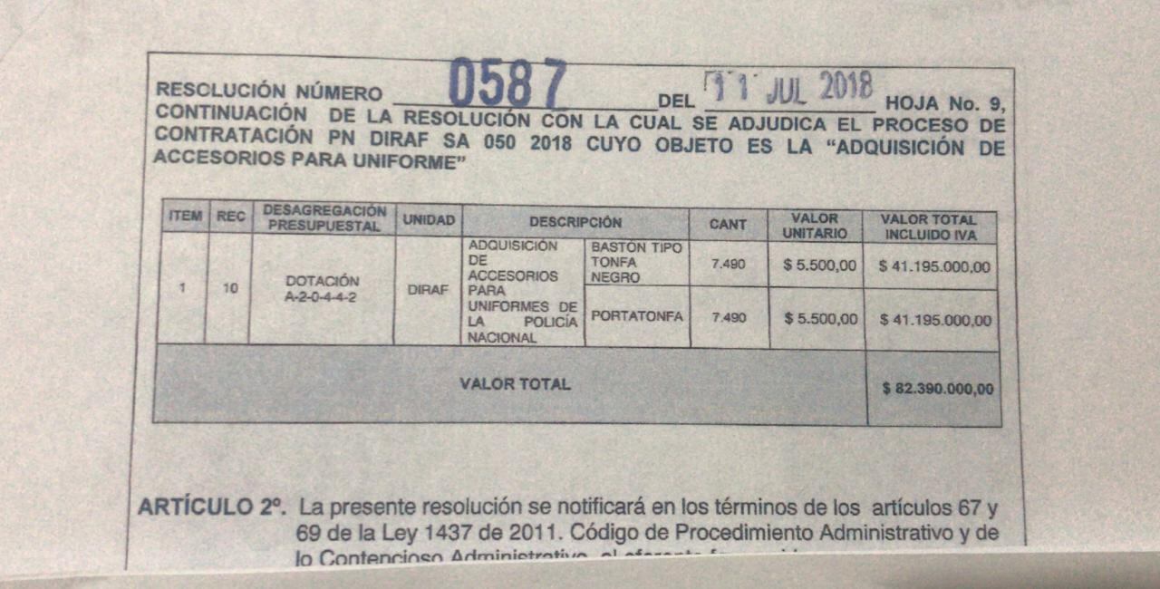 Investigan cartel del bolillo en la Policía