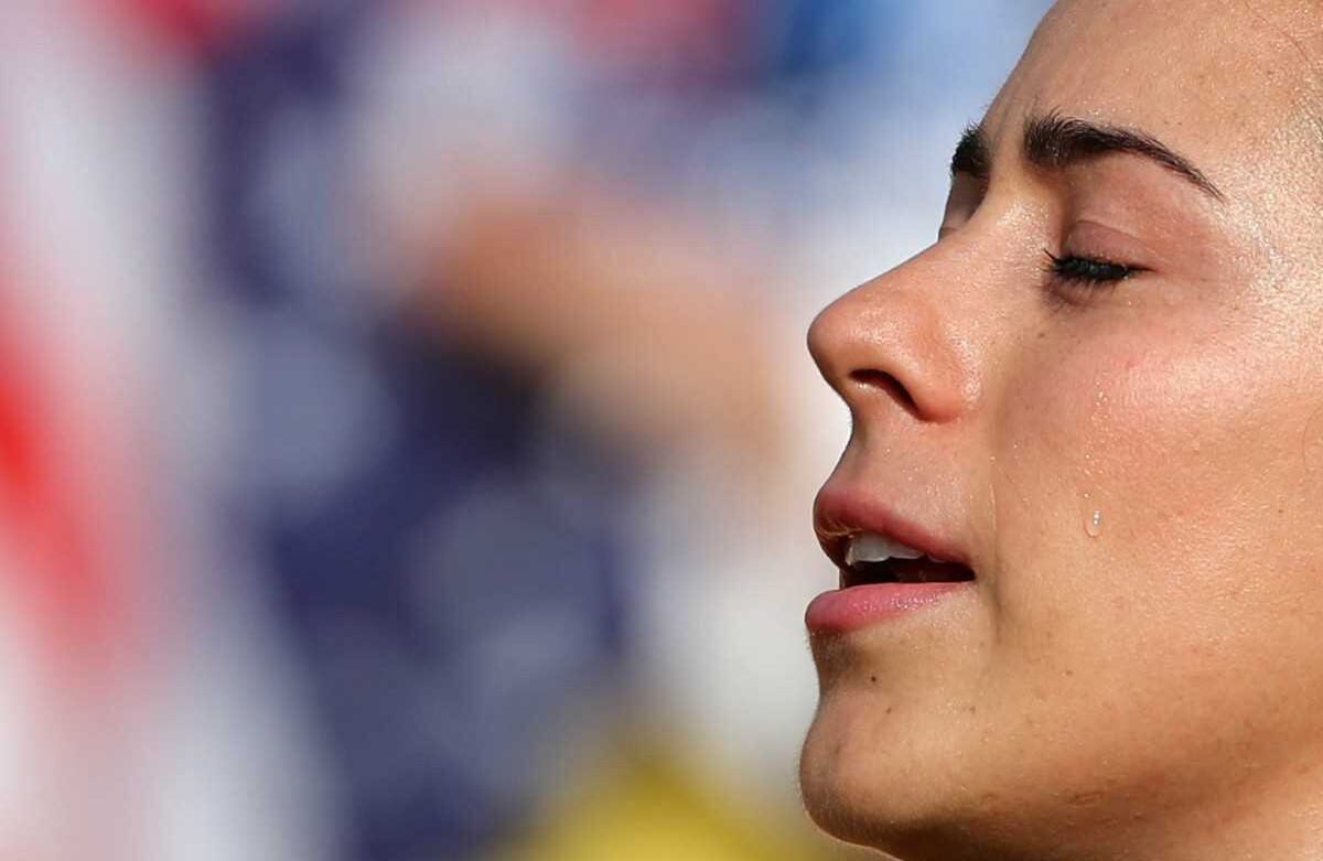 El llanto emocionado de Mariana Pajón pasará a la historia en Río-2016. EFE/EPA/FAZRY ISMAIL