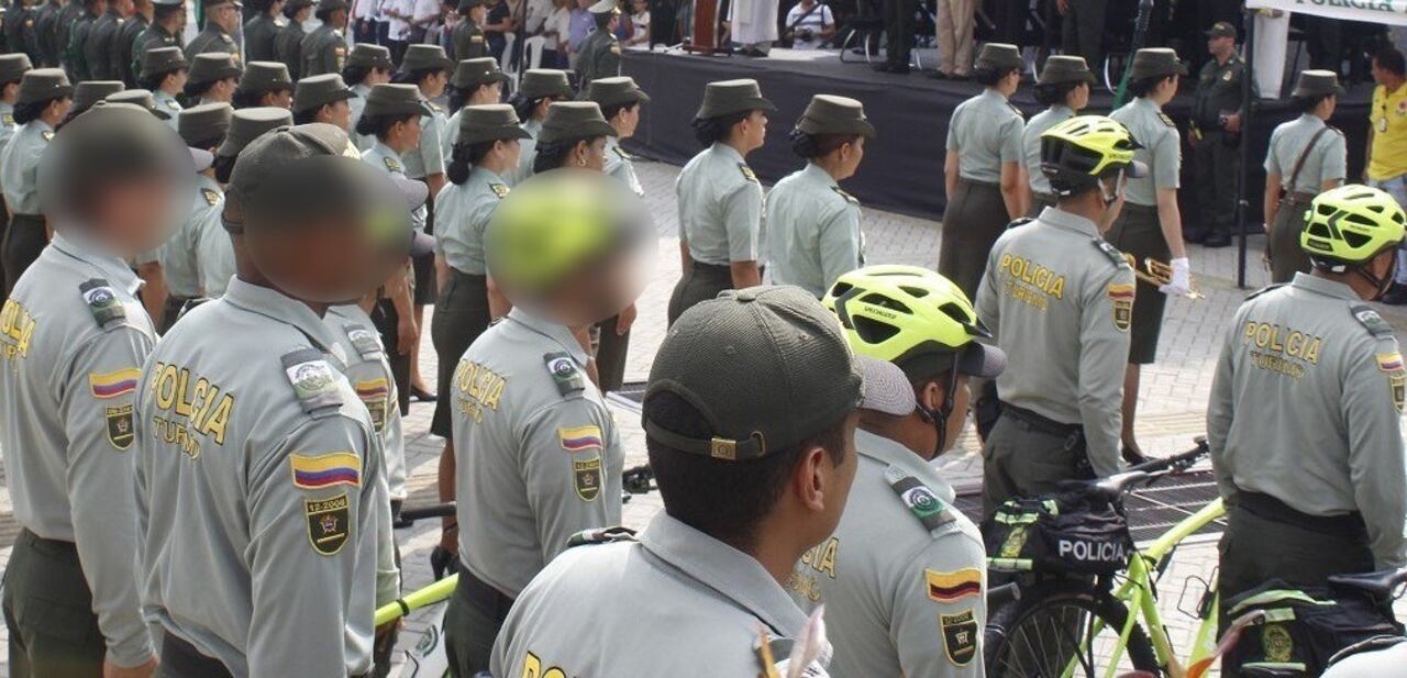 Los uniformados hacían parte de una banda de atracadores.