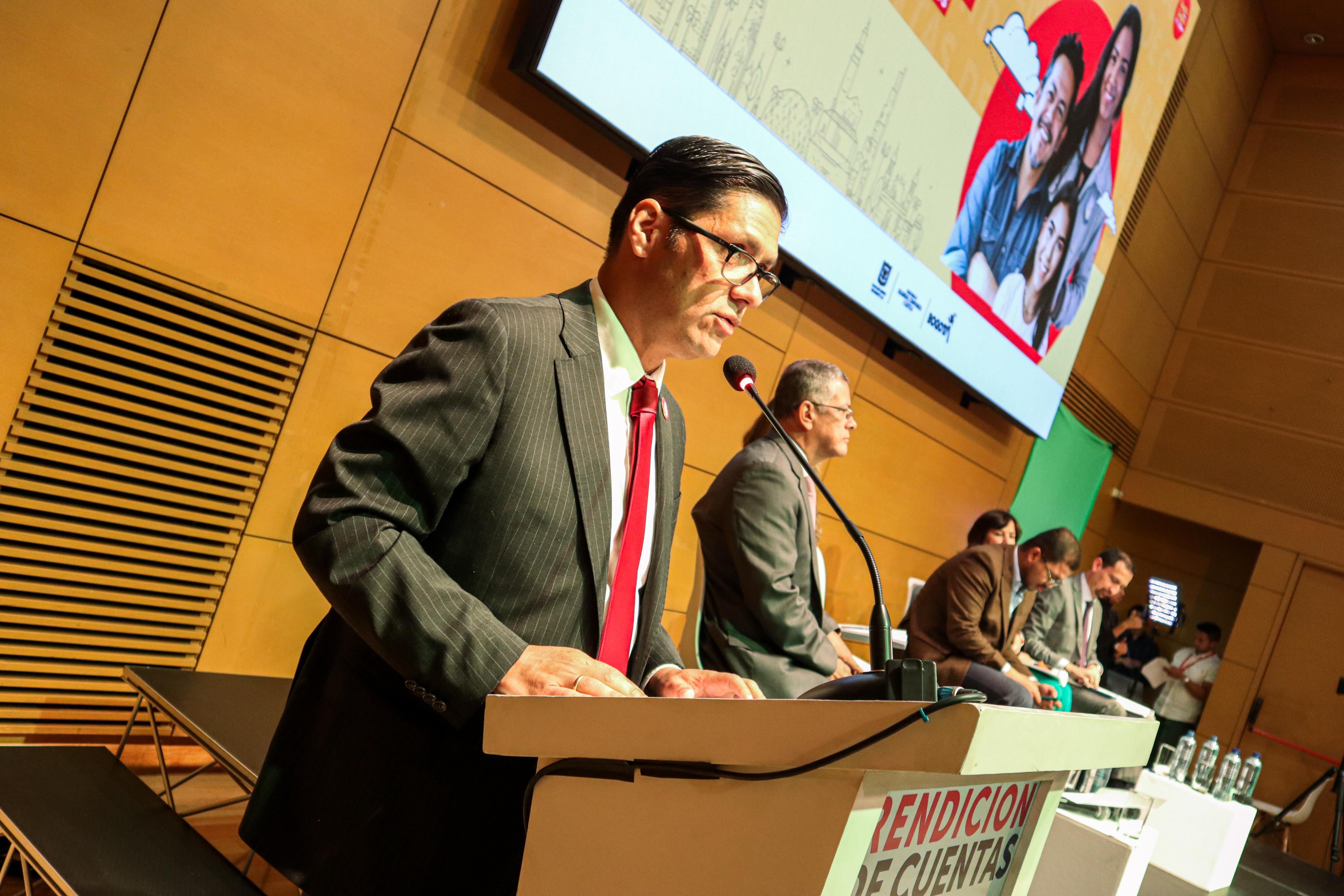 Secretario de Seguridad, César Restrepo