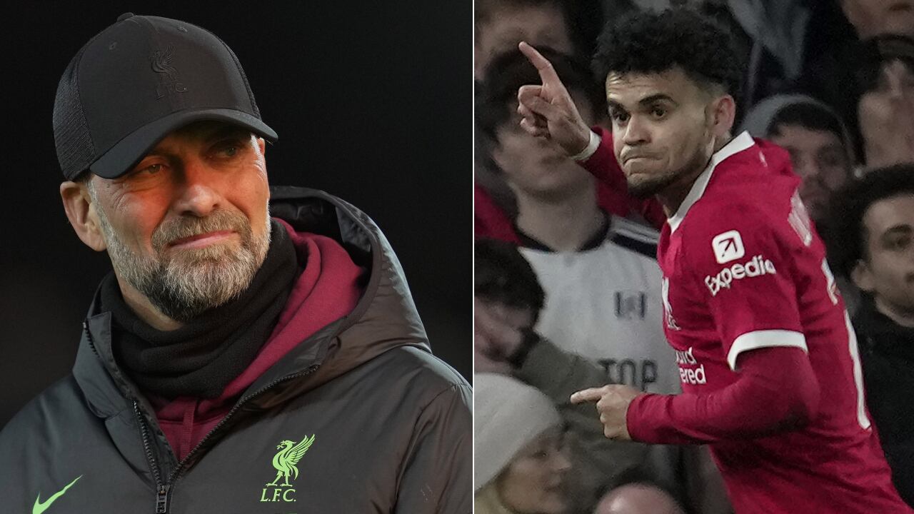 Jürgen Klopp cree que Luis Díaz pudo tener un mejor partido todavía