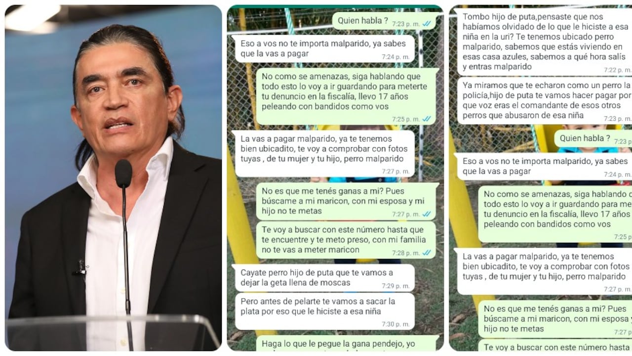 Los cinco miembros de la Fuerza Pública hoy denuncian penalmente al candidato y aseguran que ha puesto su vida en riesgo y que, desde que Bolívar los puso en la palestra pública, han recibido amenazas de muerte.