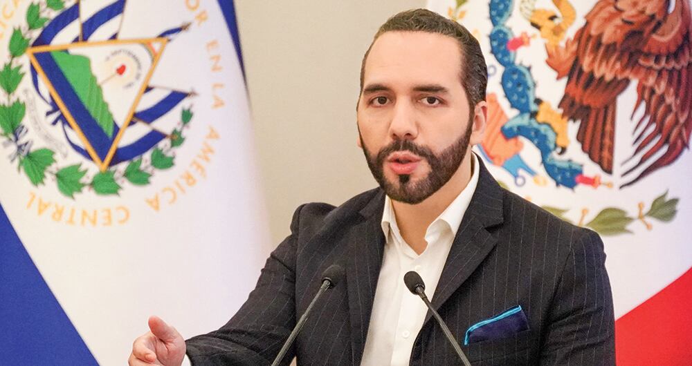Nayib Bukele, presidente de El Salvador. 