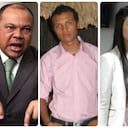 Luis Colmenares y su hijo, Luis Andrés, Laura Jessi Quintero y Laura Moreno.