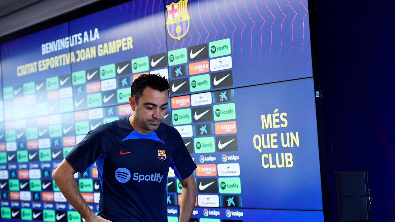 Xavi Hernández habló de su futuro en rueda de prensa