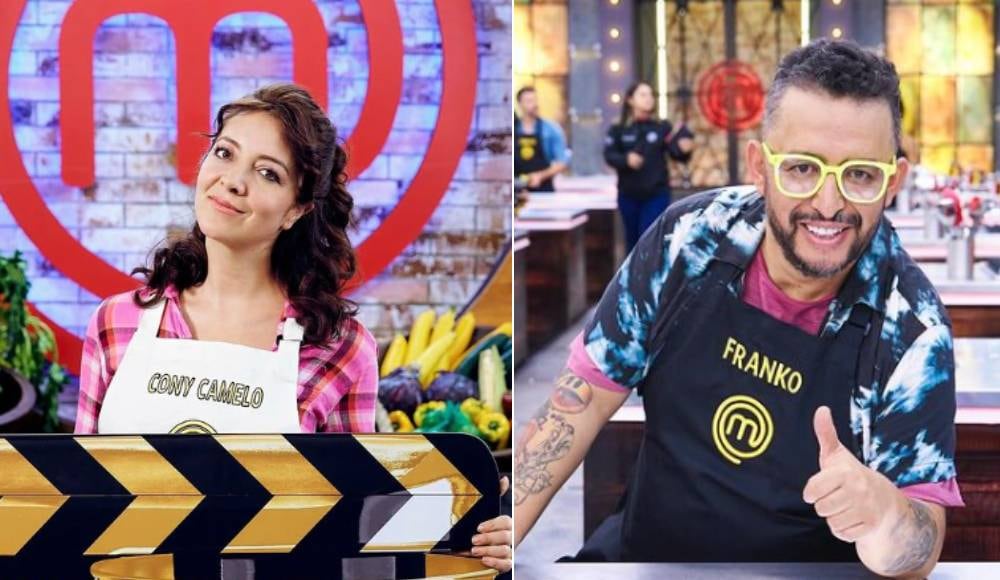 Cony Camelo y Franko Bonilla tuvieron cruces en MasterChef Celebrity