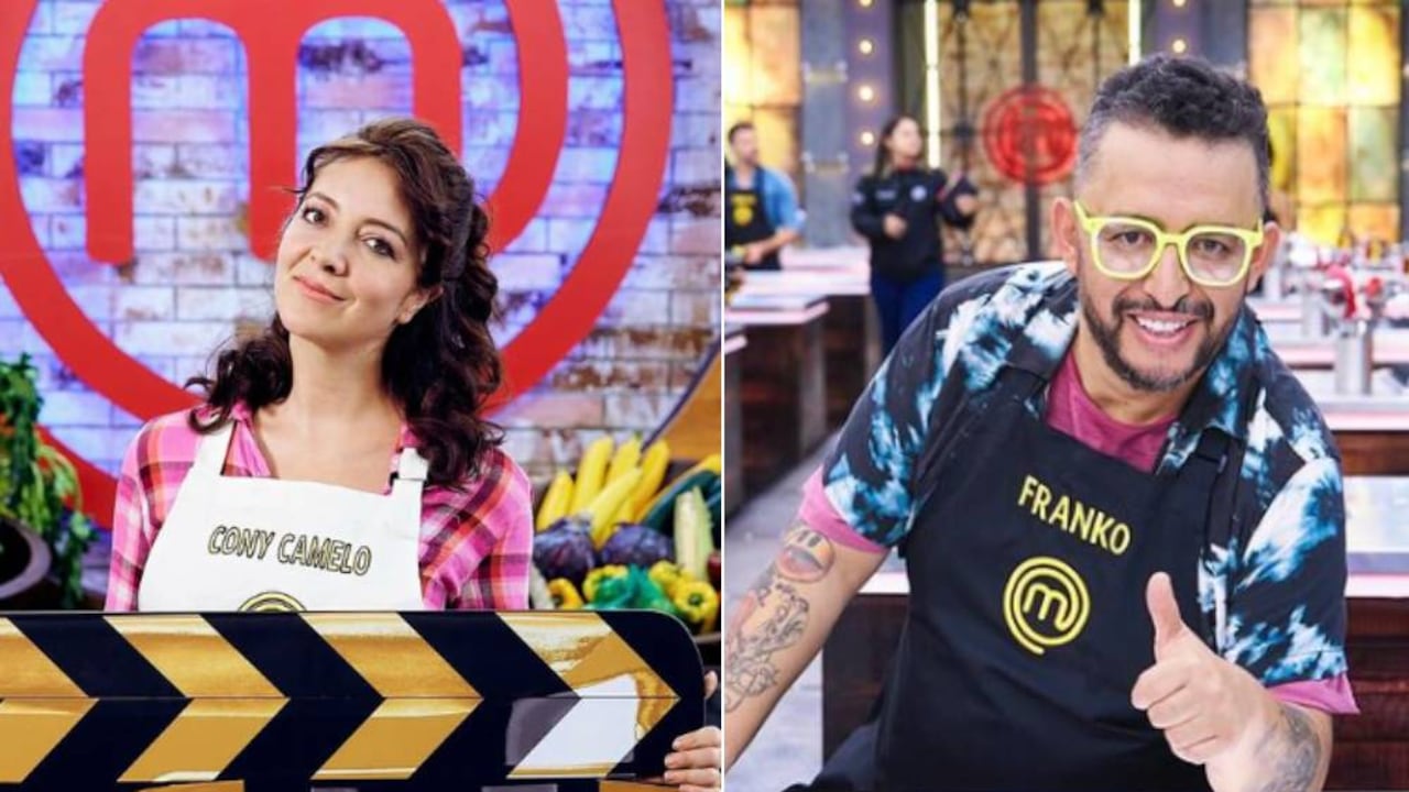 Cony Camelo y Franko Bonilla tuvieron cruces en MasterChef Celebrity