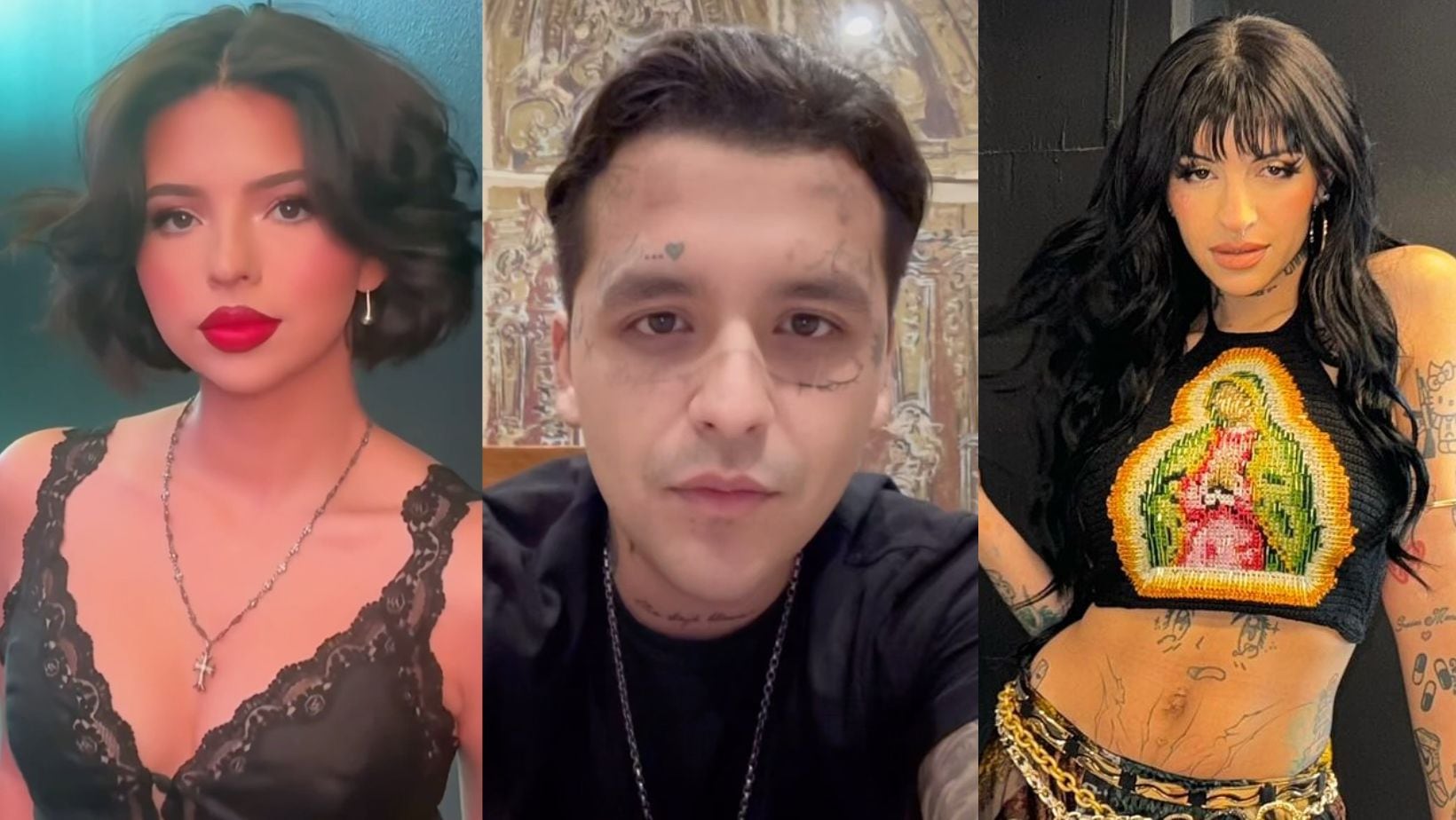 Christian Nodal rompió el silencio tras críticas por su relación con Ángela Aguilar y habló de su ruptura con Cazzu