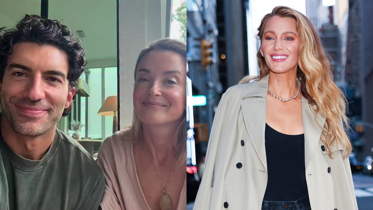 Justin Baldoni y su esposa / Blake Lively.