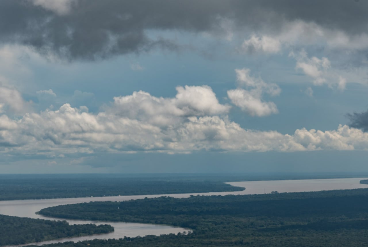Panorámica del río Amazonas.