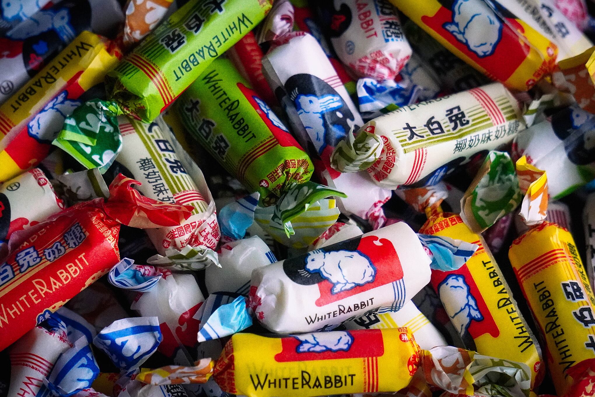 Los famosos dulces chinos White Rabbit