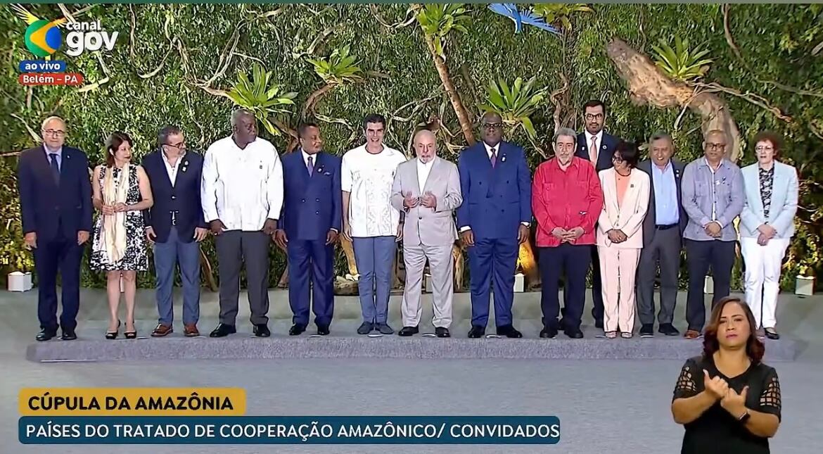 Foto oficial Cumbre del Amazonas