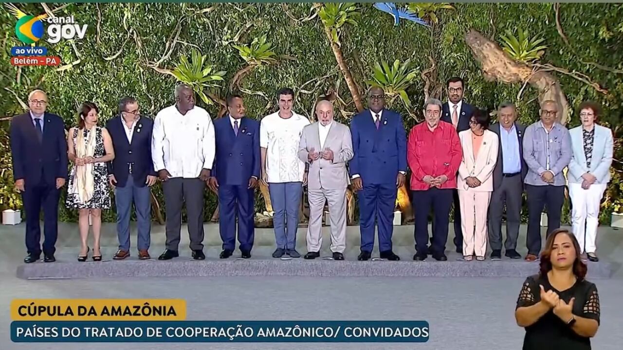 Foto oficial Cumbre del Amazonas