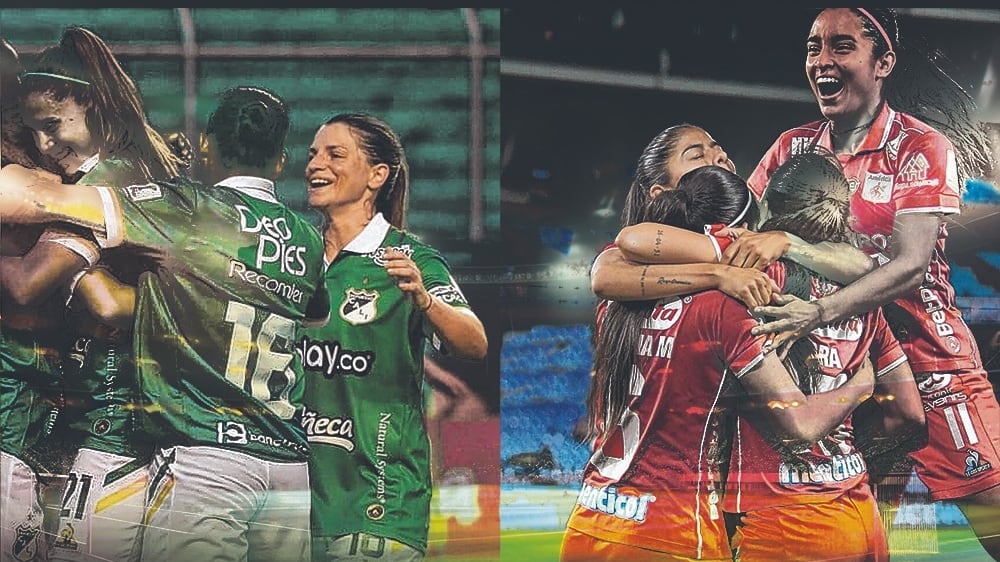 Deportivo Cali y América, protagonistas en la Liga Femenina de Colombia.