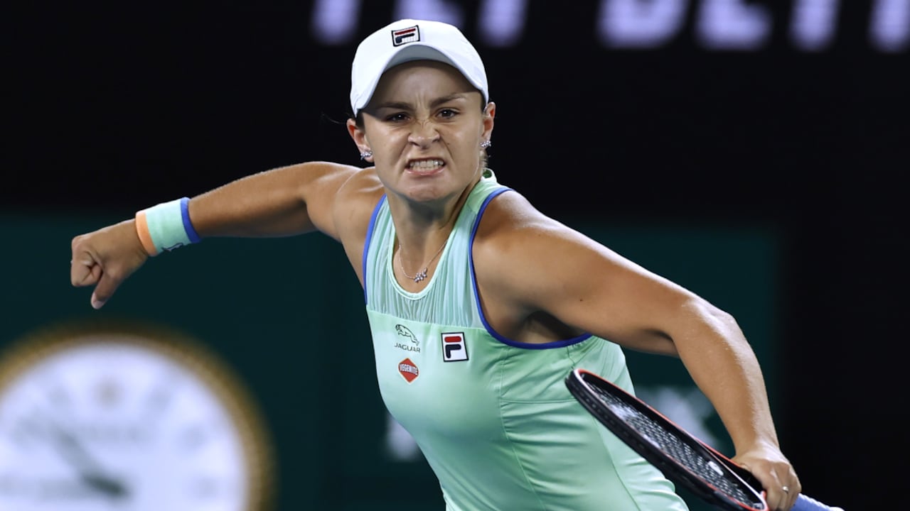 Esta temporada ganó el Abierto de Australia.