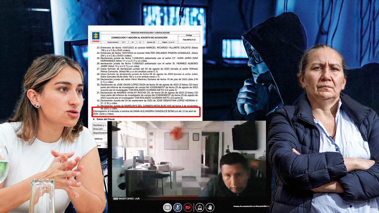 Laura Sarabia y Marelbys Meza.